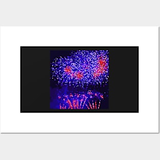 Pixel Firework No.55 Posters and Art